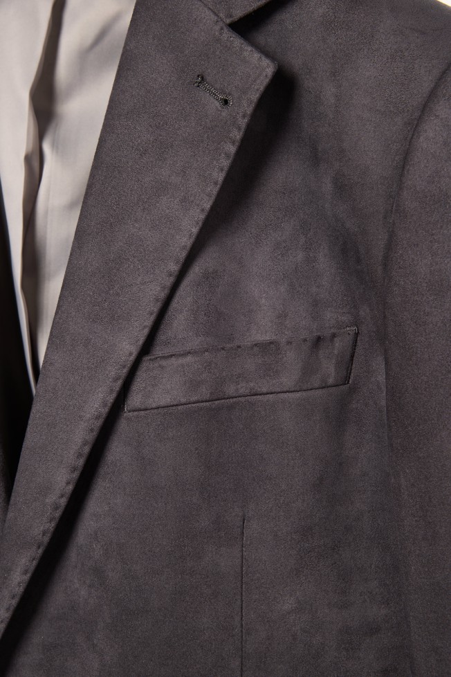 Blazer efeito camur�a