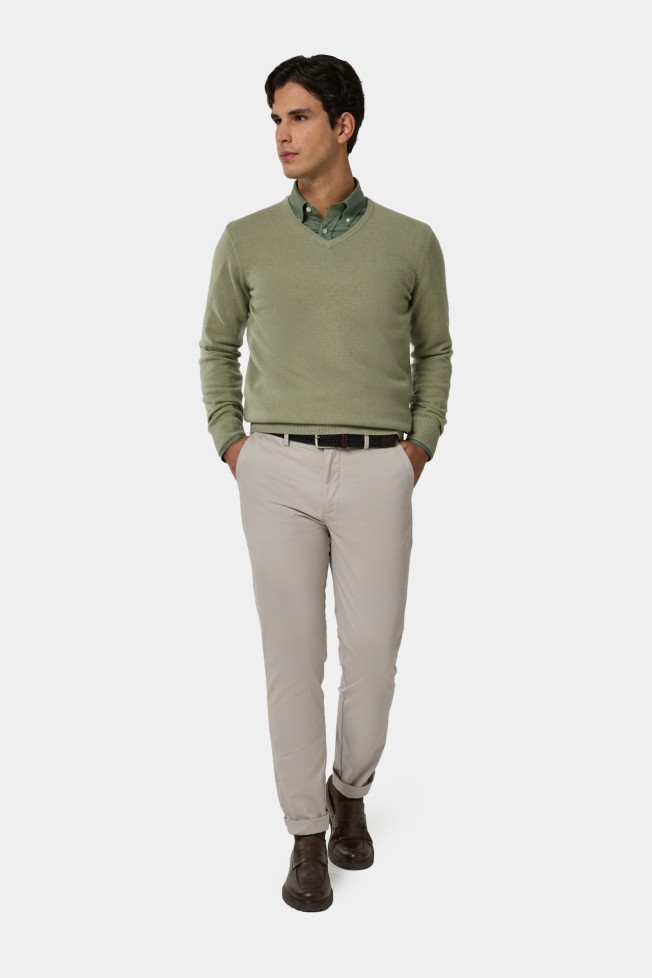 Camisola de malha em lã Camisola de malha em lã