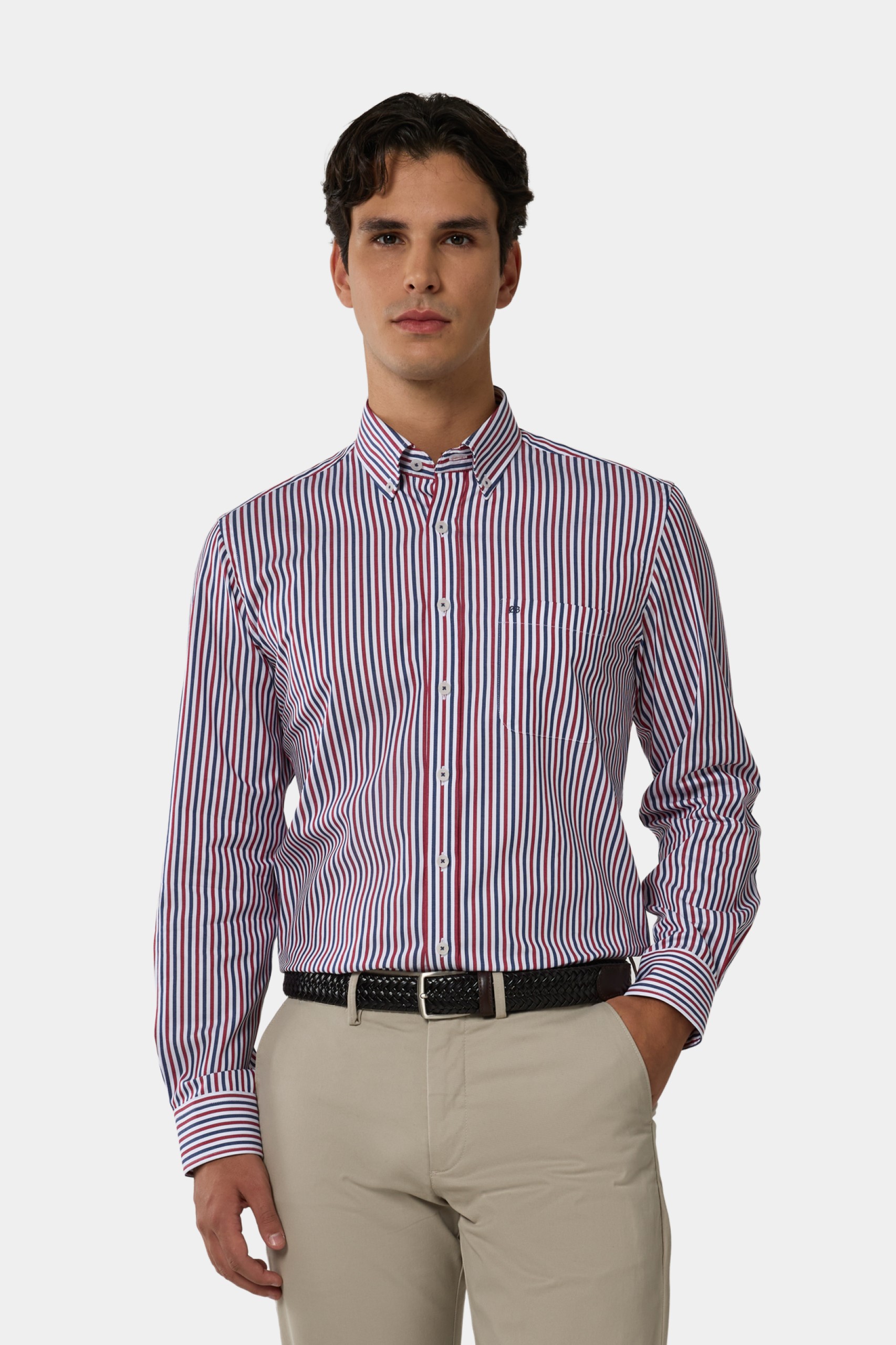 Camisa de rayas regular fit