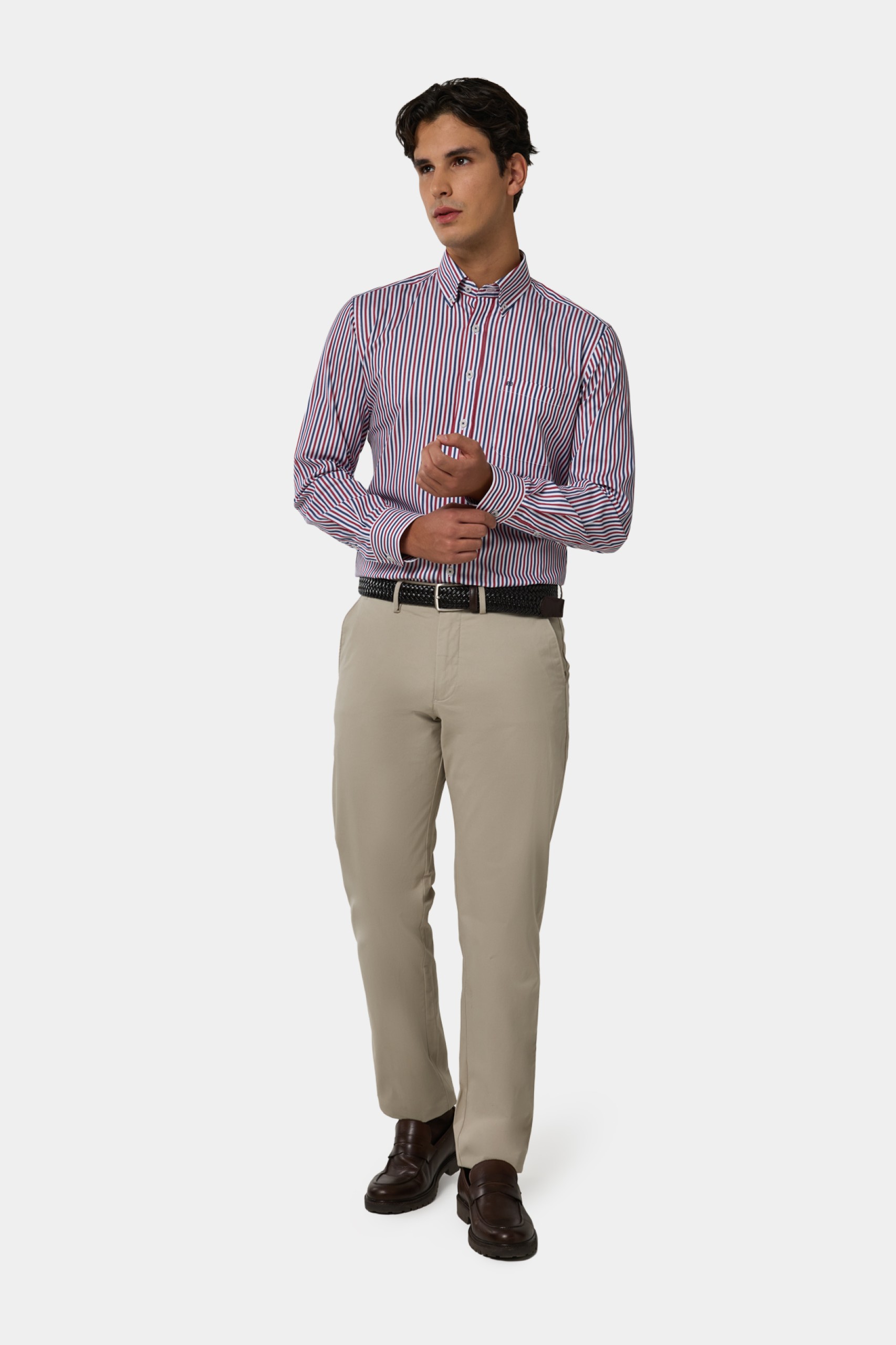 Camisa de rayas regular fit