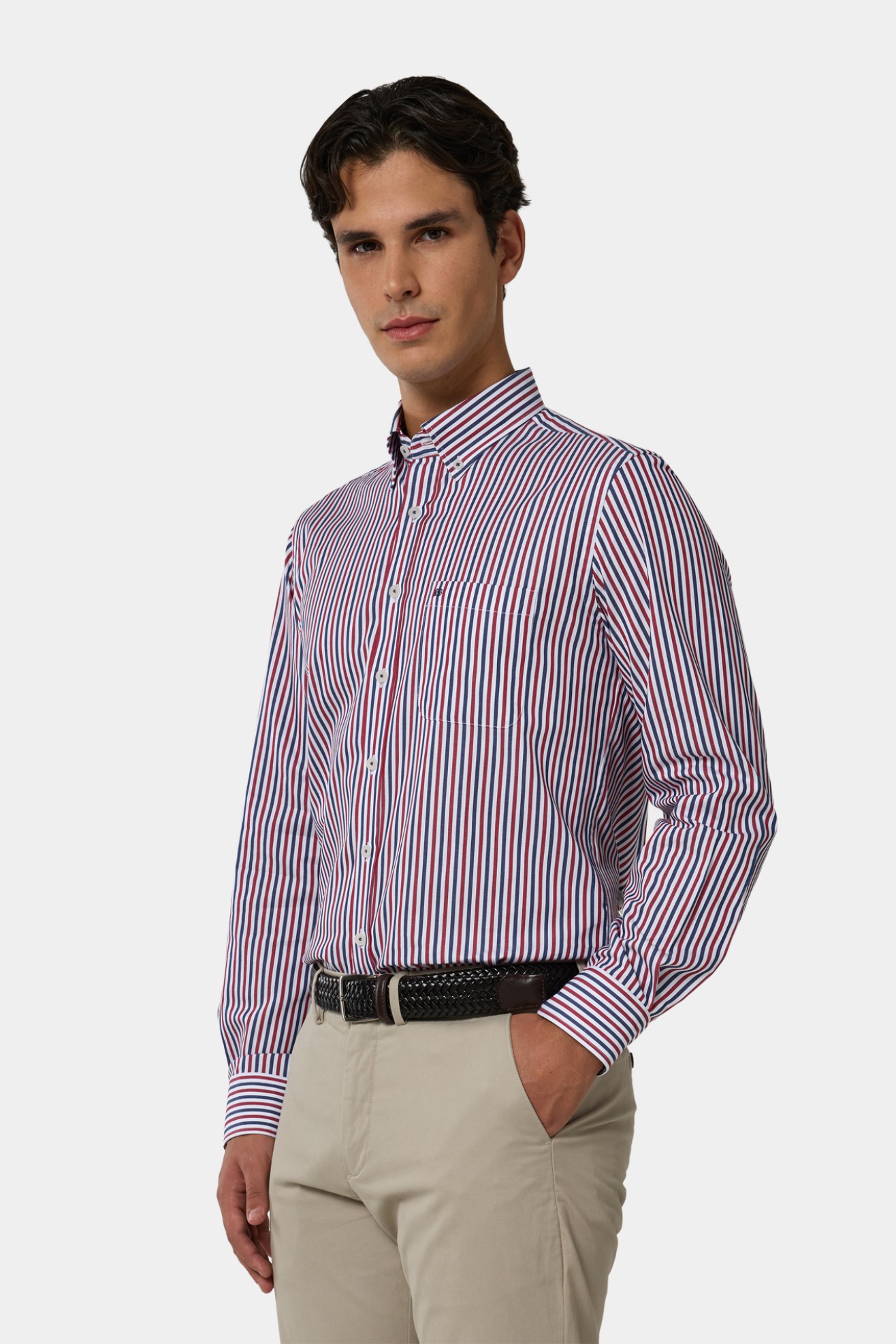 Camisa de rayas regular fit