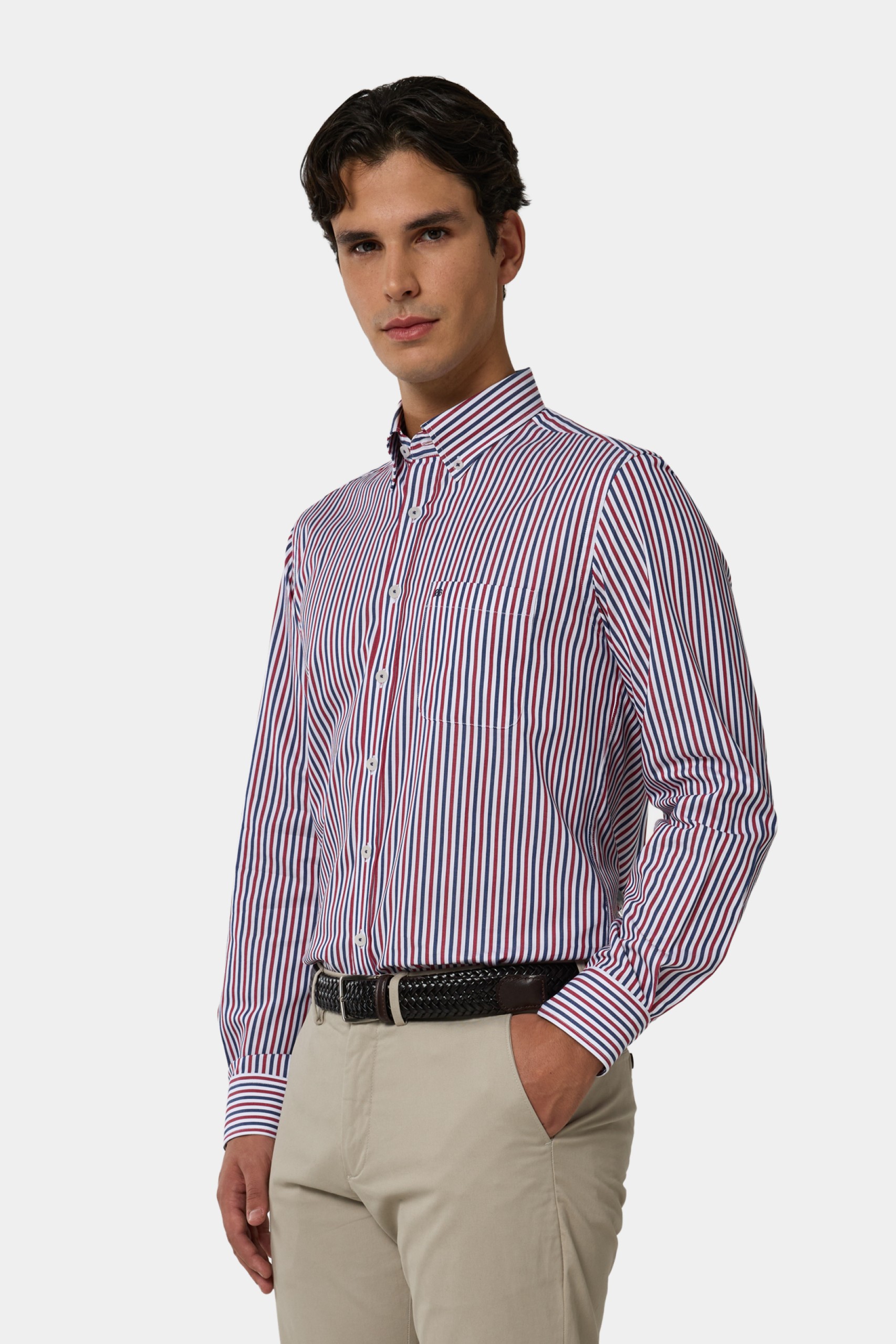 Camisa de rayas regular fit