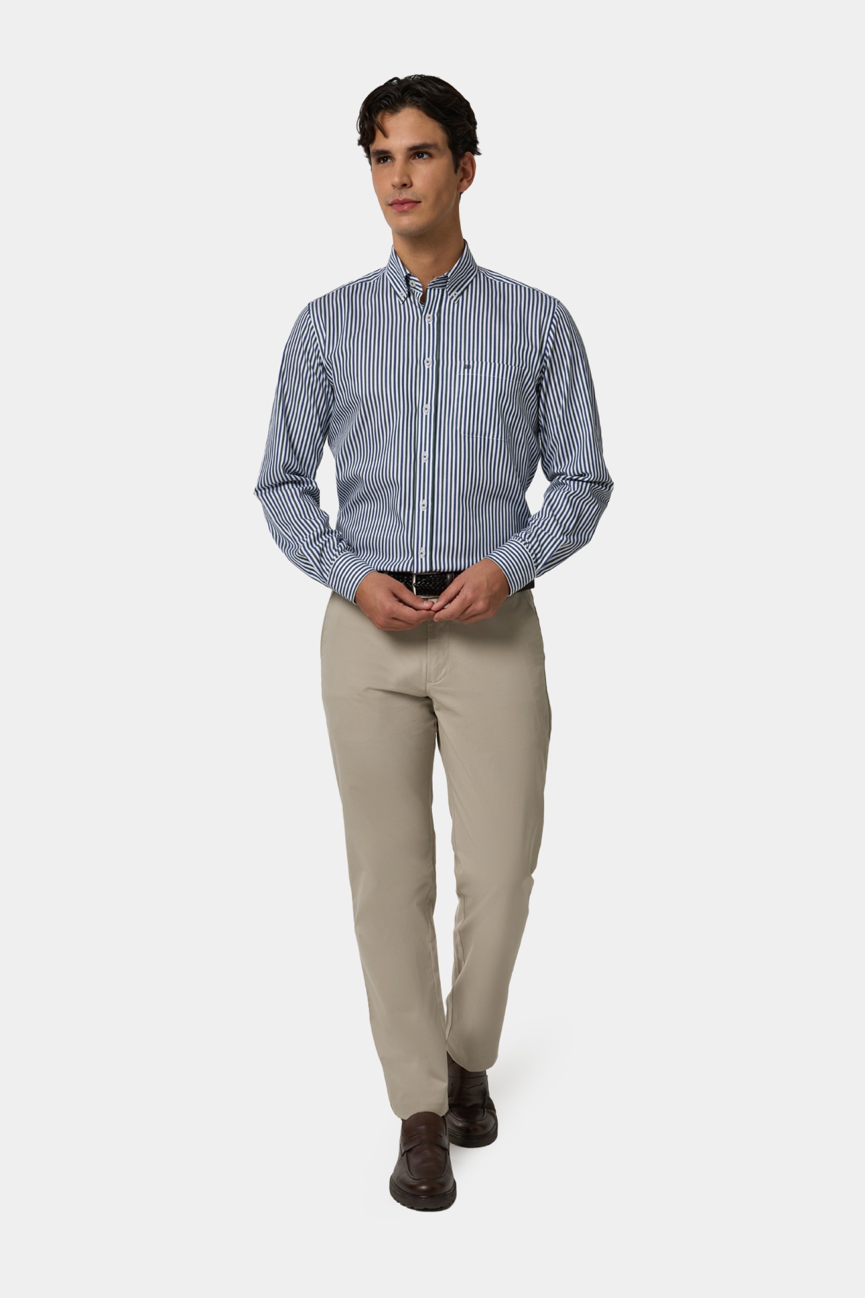 Camisa de rayas regular fit