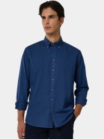 Camisa de corte regular en algodn