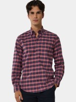 Camisa de cuadros de corte regular