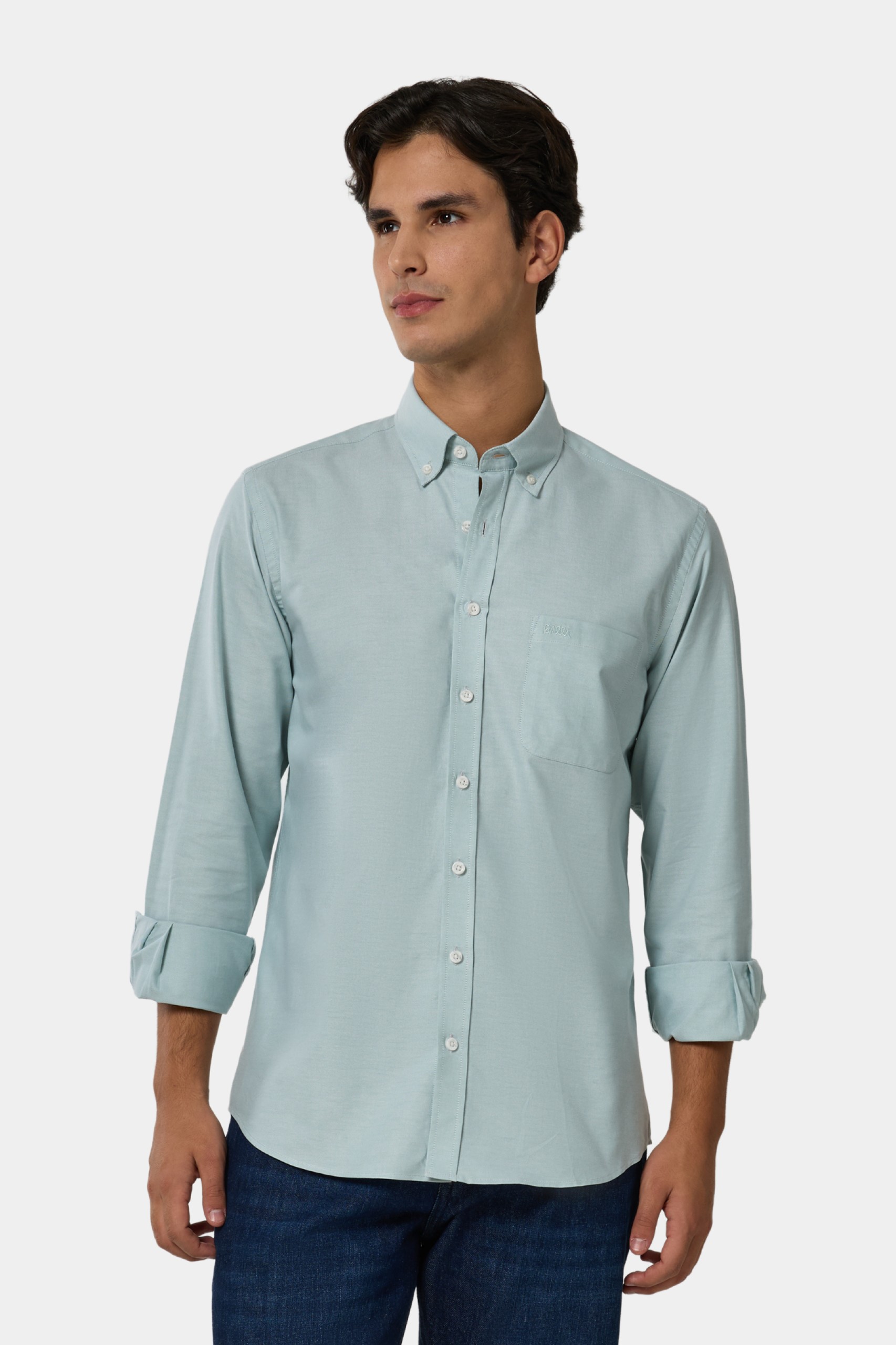 Camisa oxford de corte regular