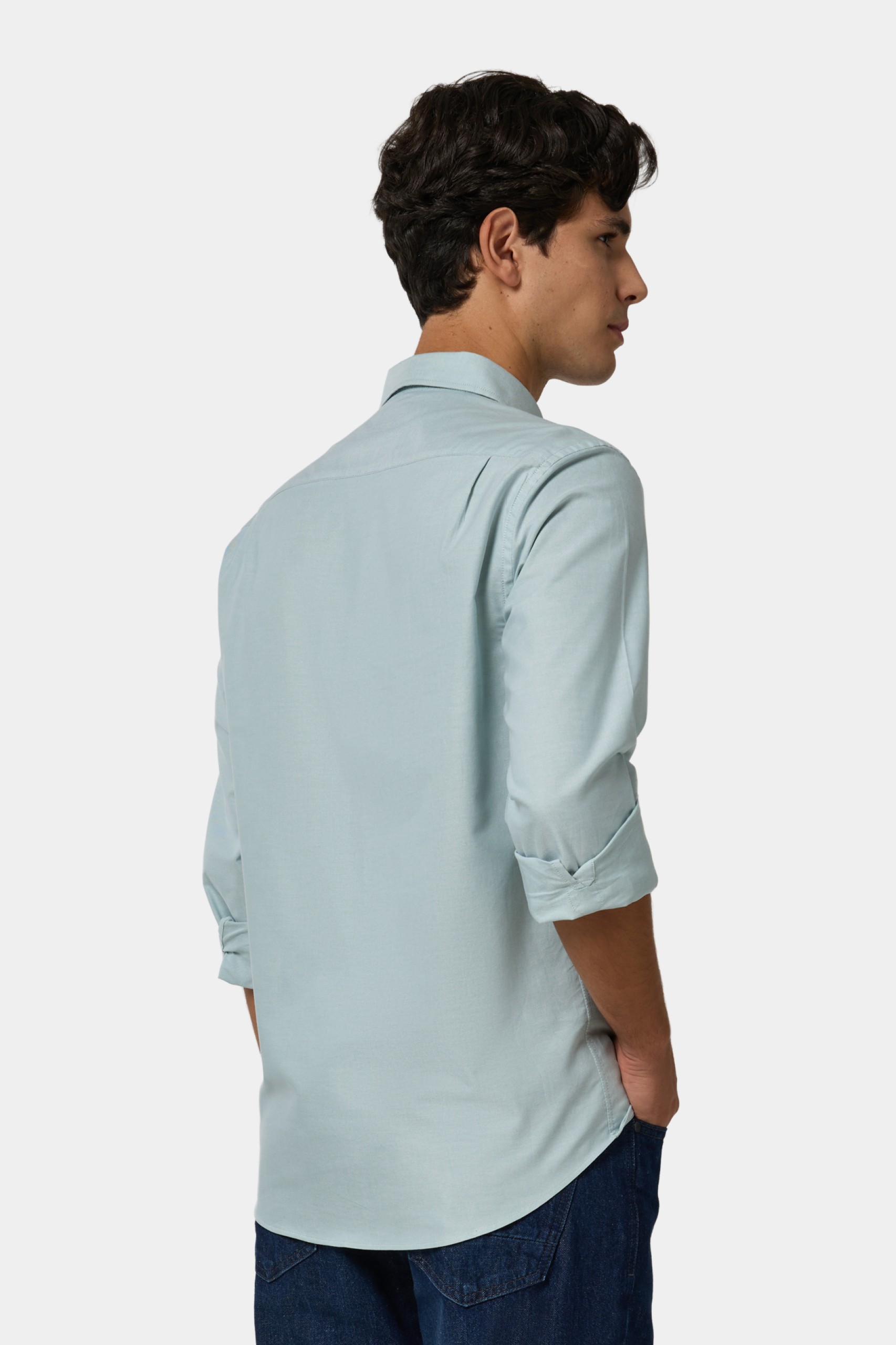 Camisa oxford de corte regular