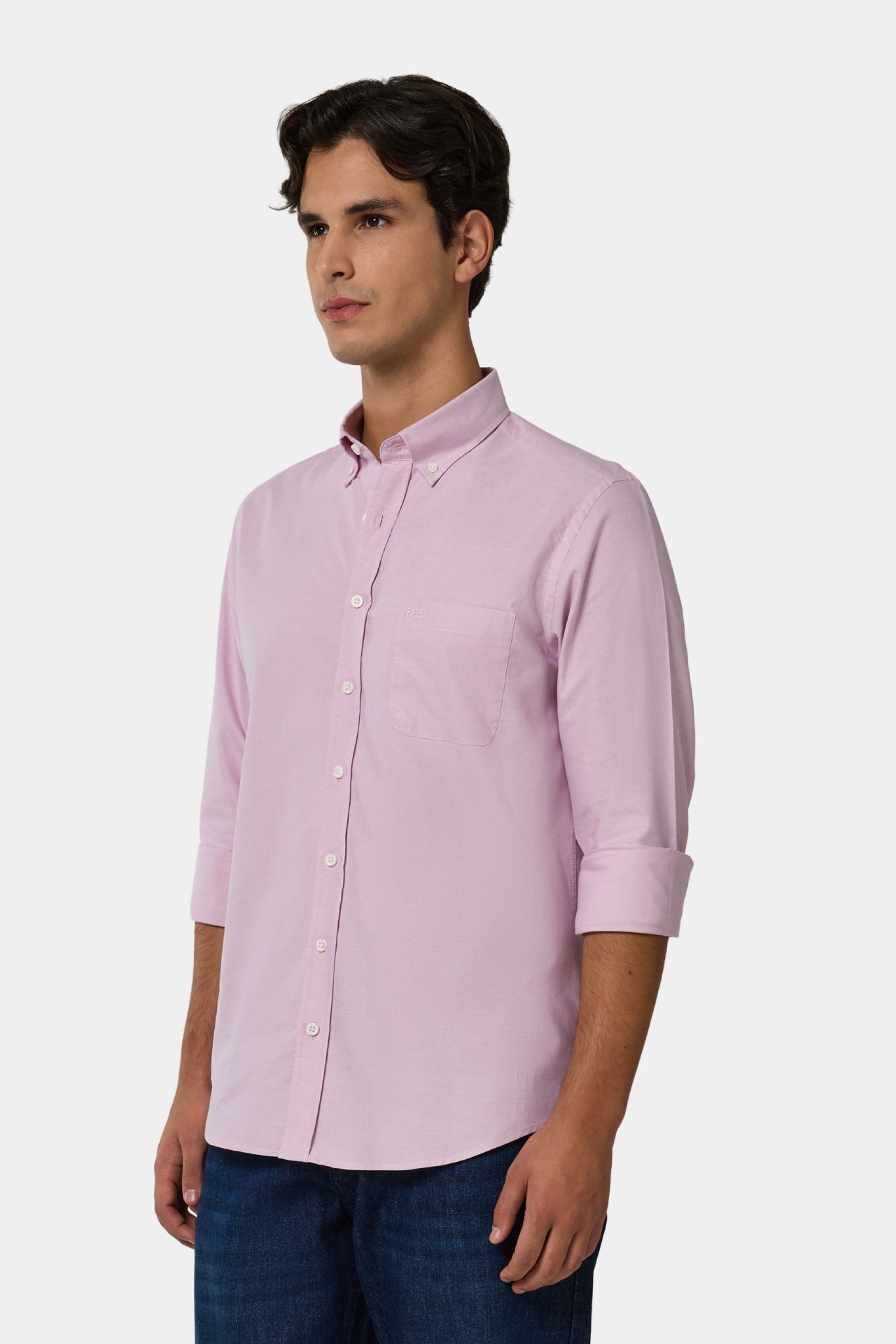Camisa oxford de corte regular