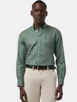 Camisa xadrez regular fit em algodo