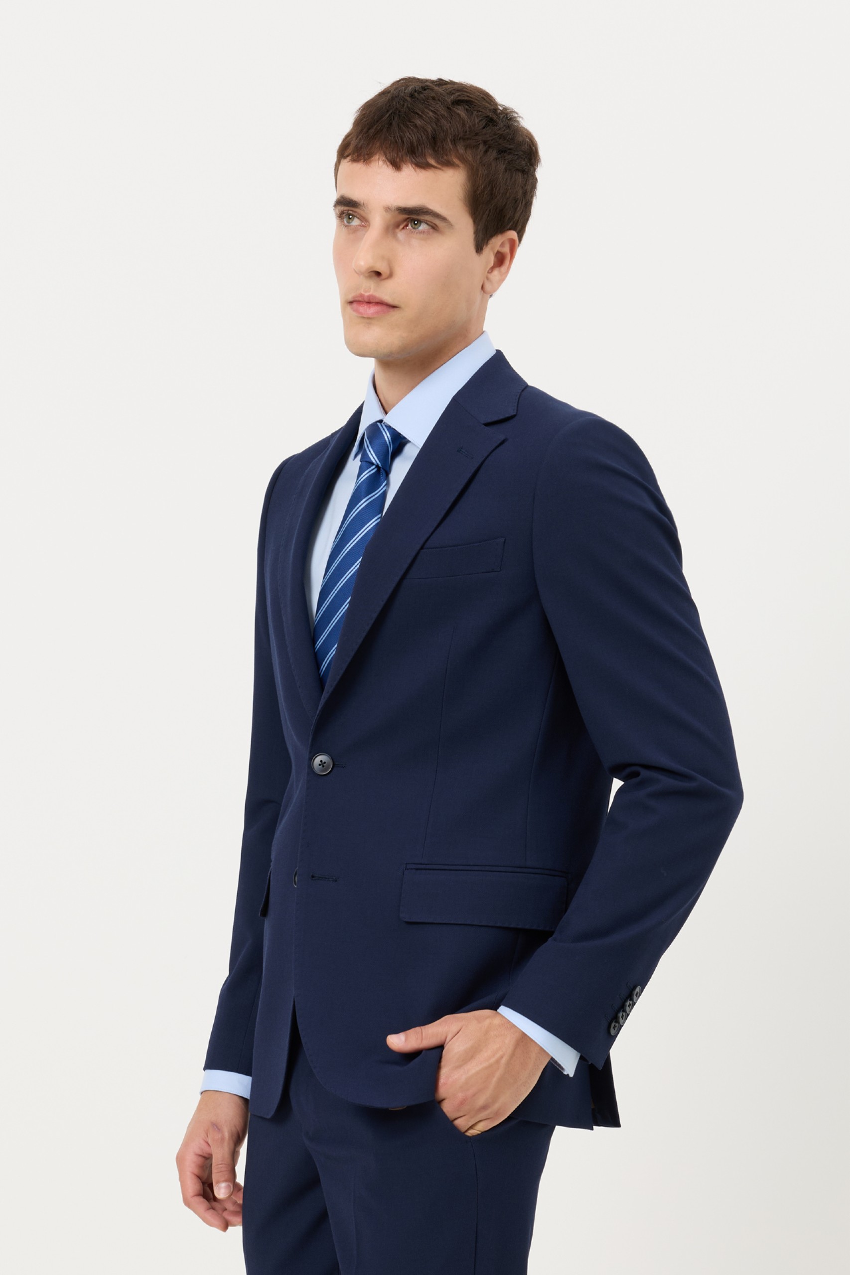 Fato clássico slim fit