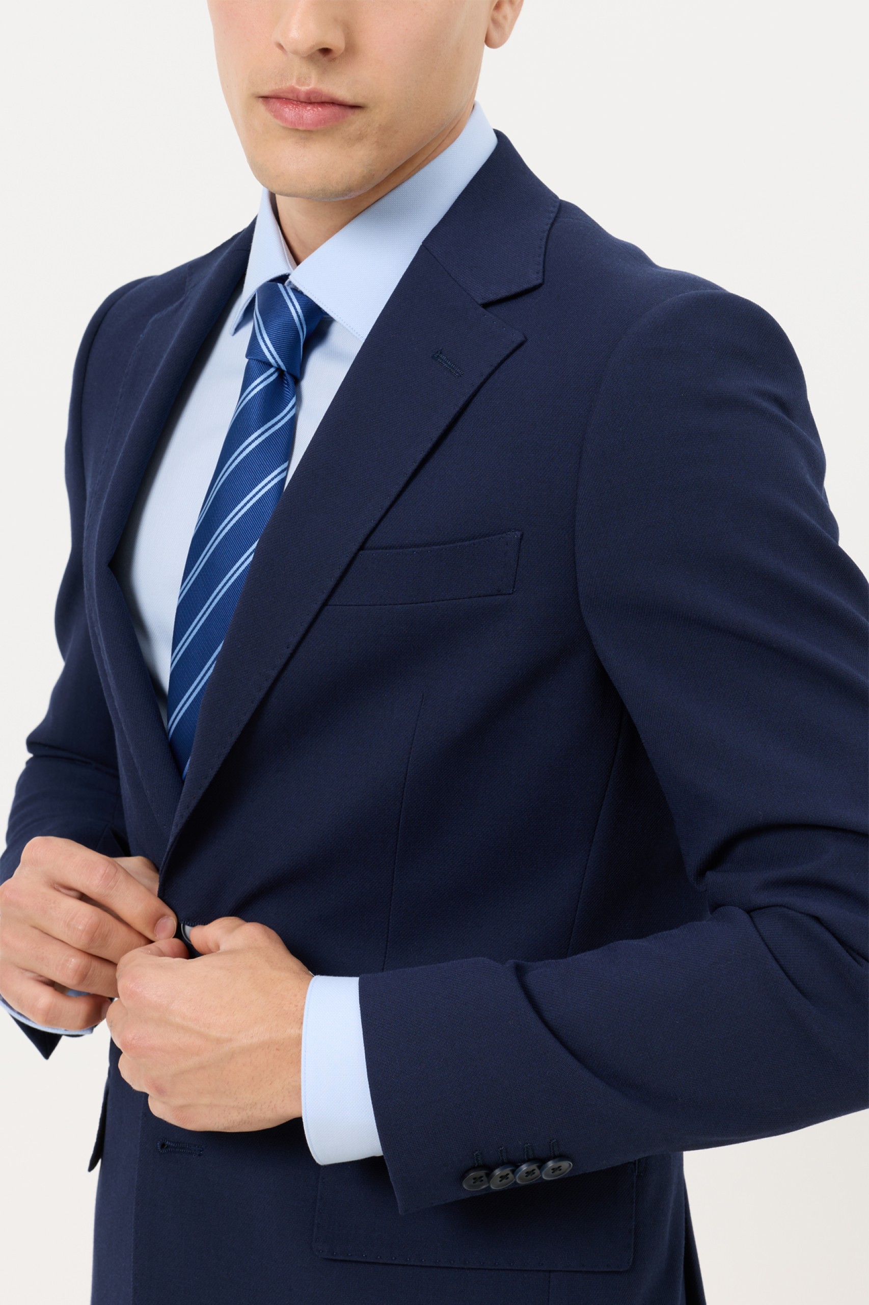 Fato clássico slim fit