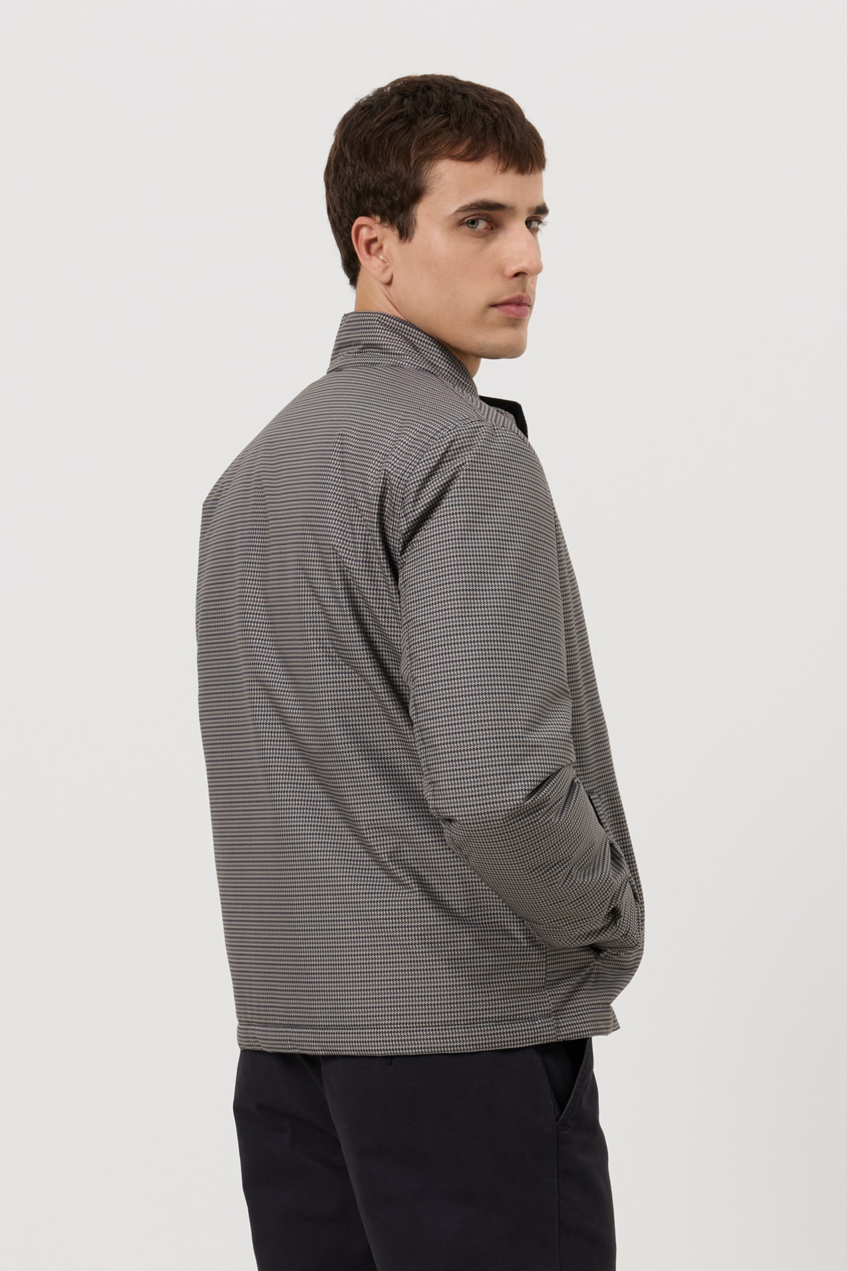 Chaqueta informal con estampado