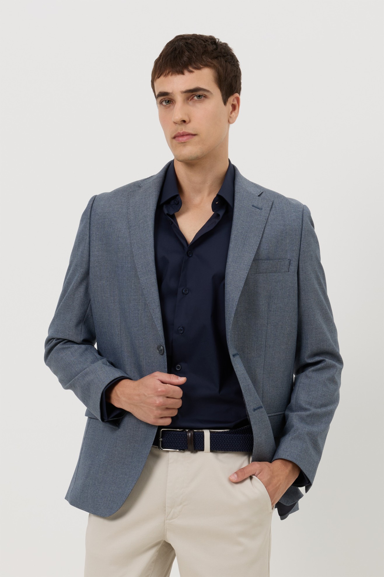 Blazer cl�ssico slim Fit