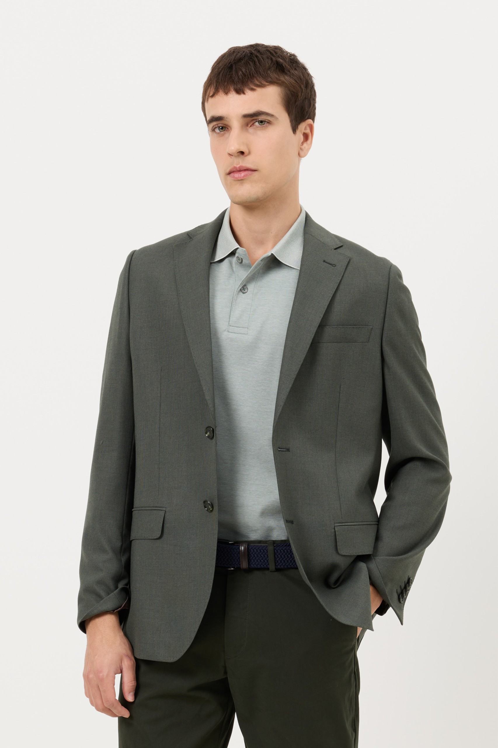 Blazer clásico slim fit