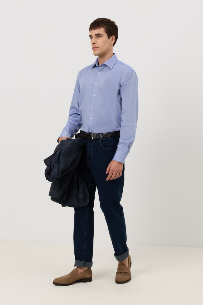 Camisa regular fit easy iron