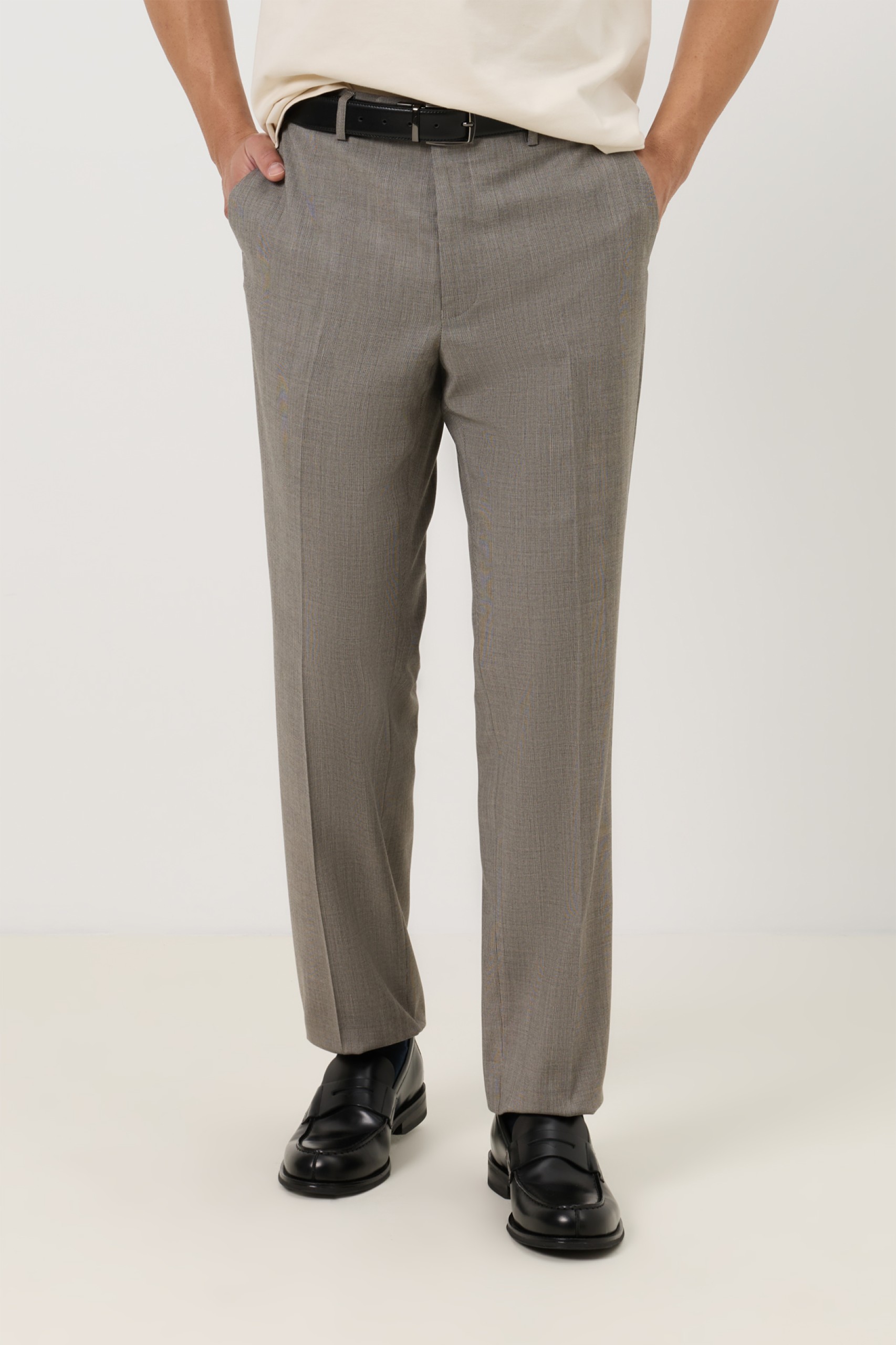 Calças clássicas regular fit