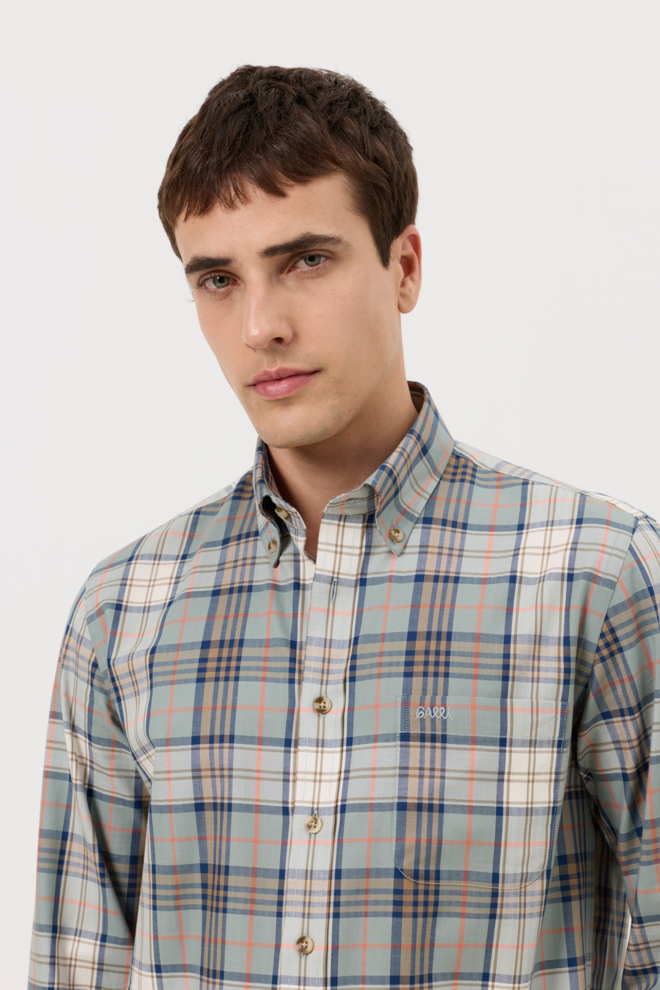 Camisa xadrez regular fit