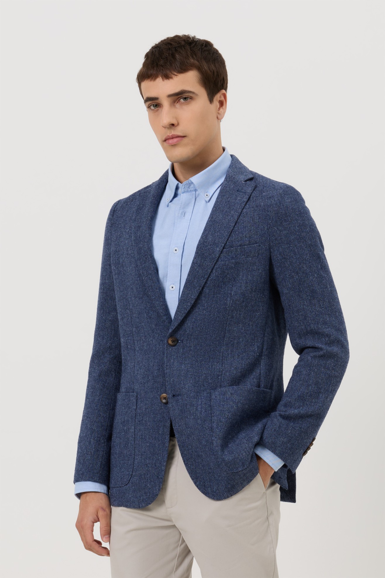 Blazer clssico slim fit