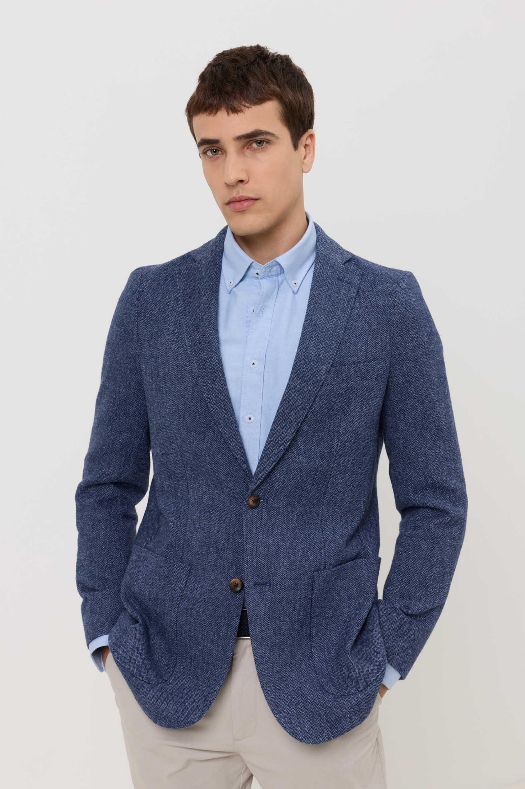 Blazer clássico slim fit