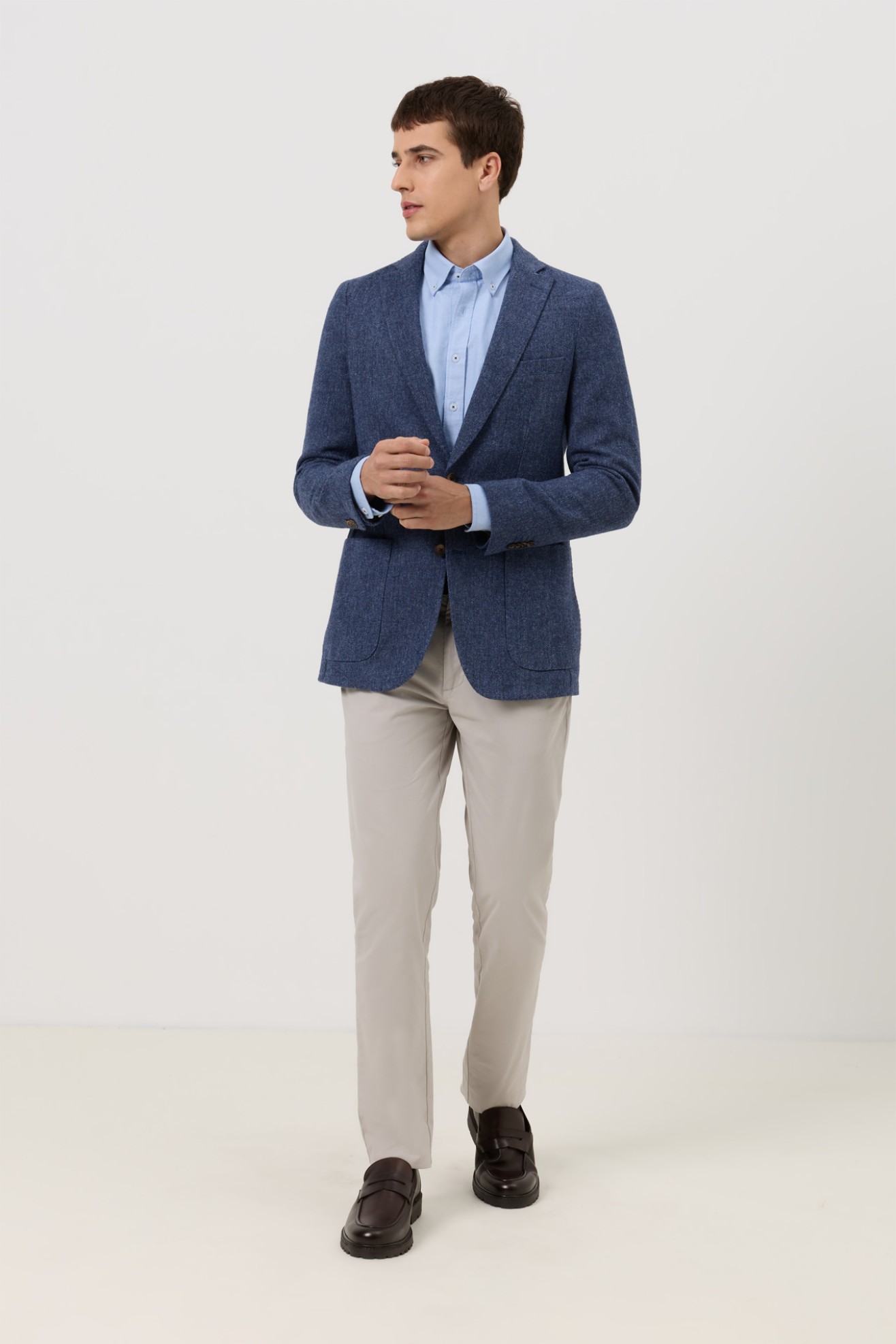 Blazer clssico slim fit