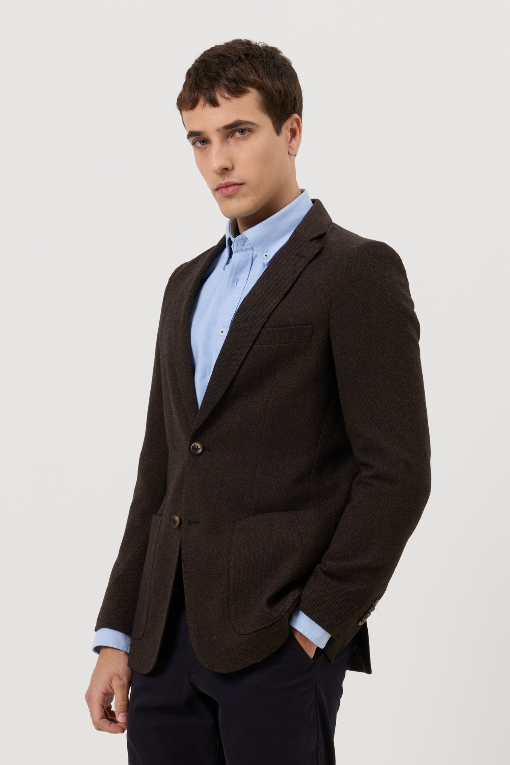 Blazer clássico slim fit