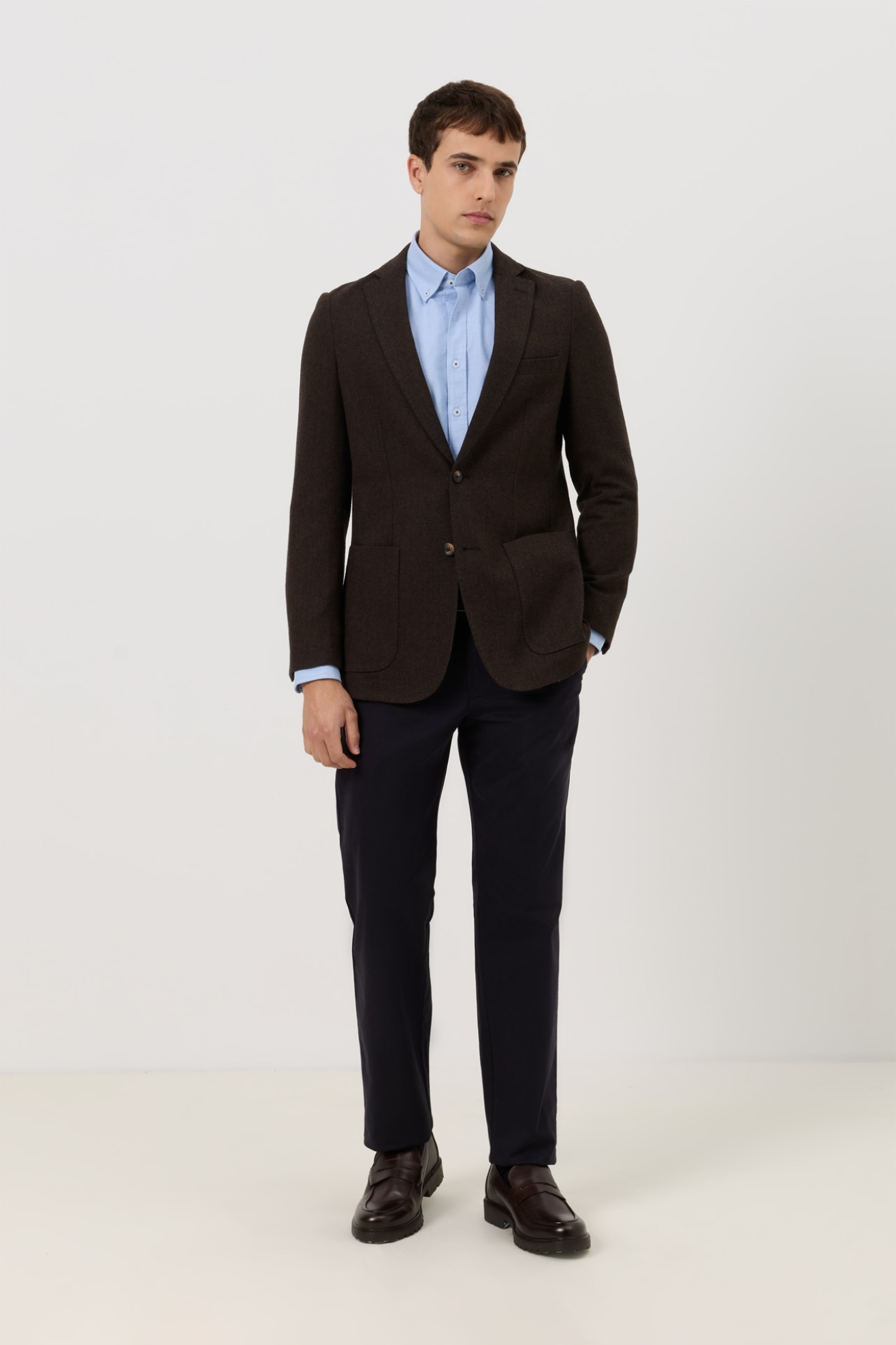 Blazer clssico slim fit