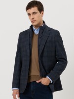 Blazer slim fit com colete