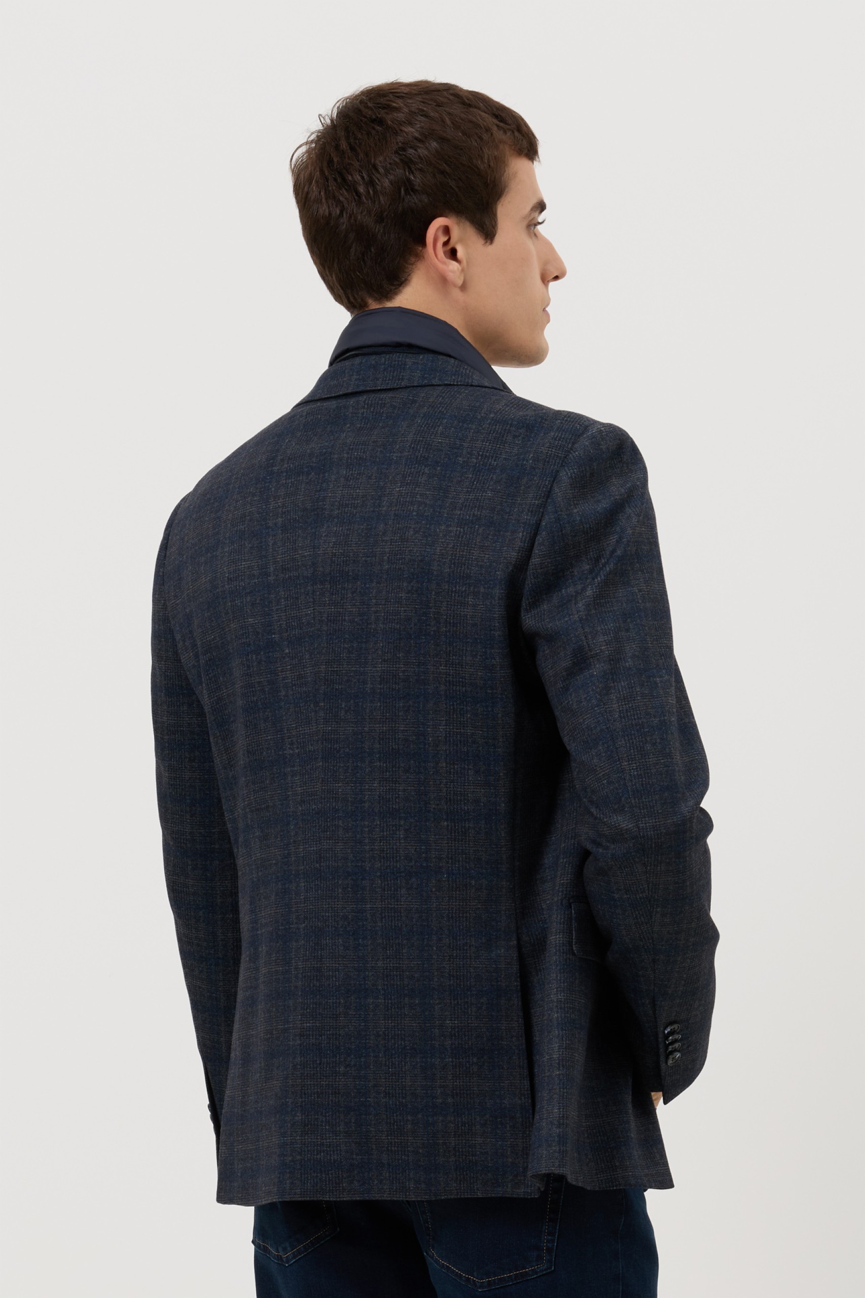 Blazer de corte ajustado con chaleco