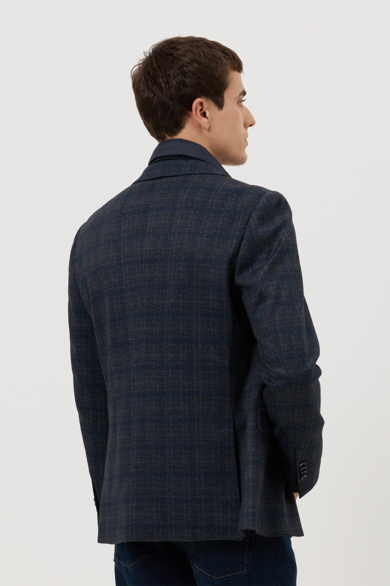 Blazer slim fit com colete