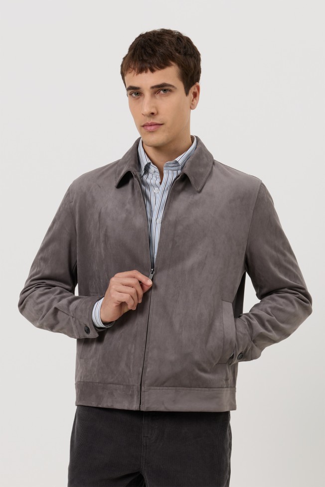 Blus�o efeito camur�a