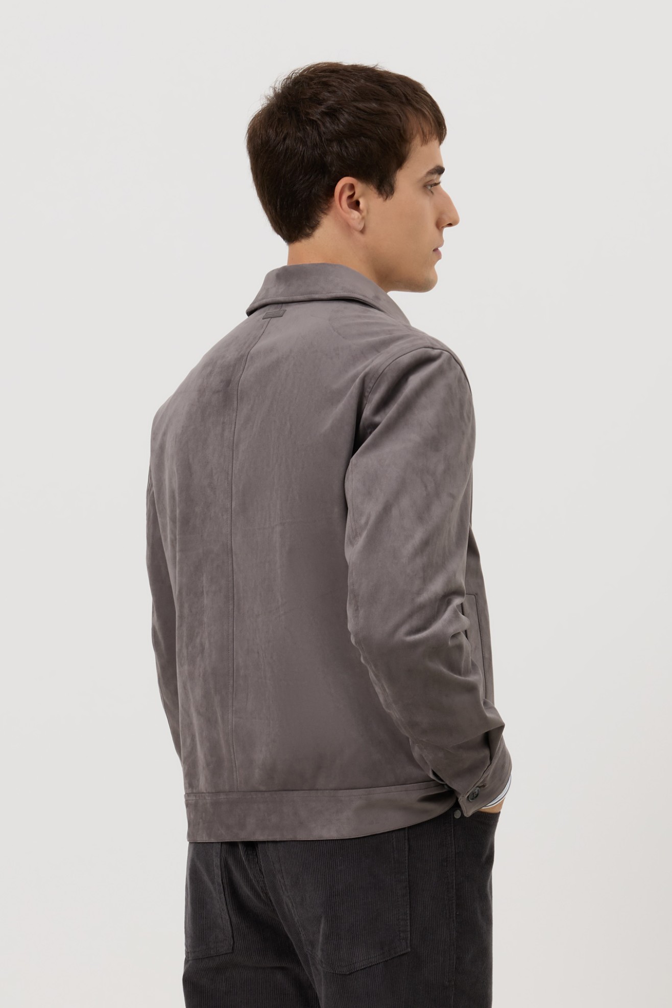 Blus�o efeito camur�a