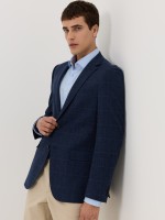 Blazer de malha slim fit