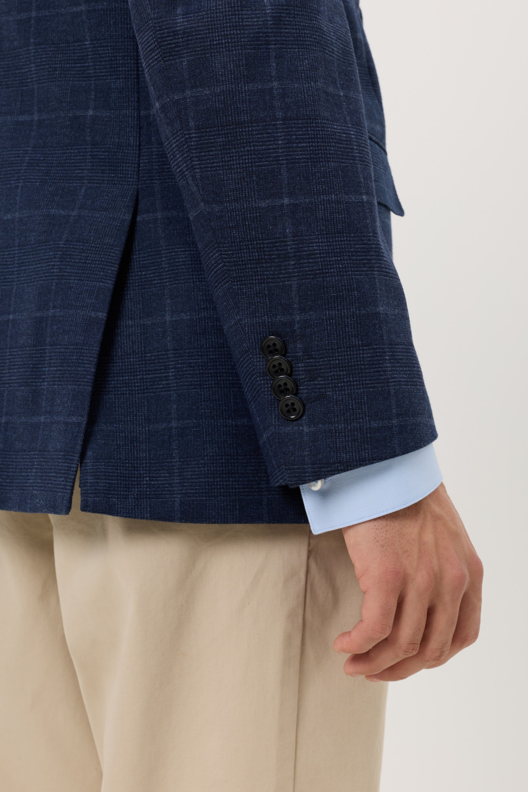 Blazer de punto slim fit