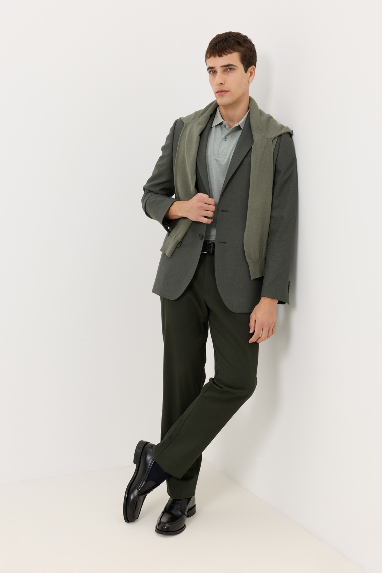 Blazer cl�ssico slim fit