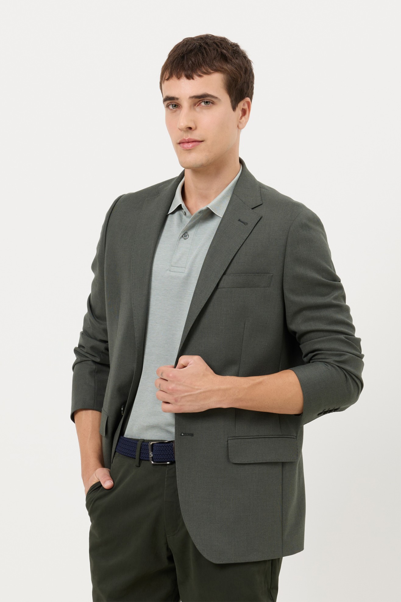 Blazer cl�ssico slim fit