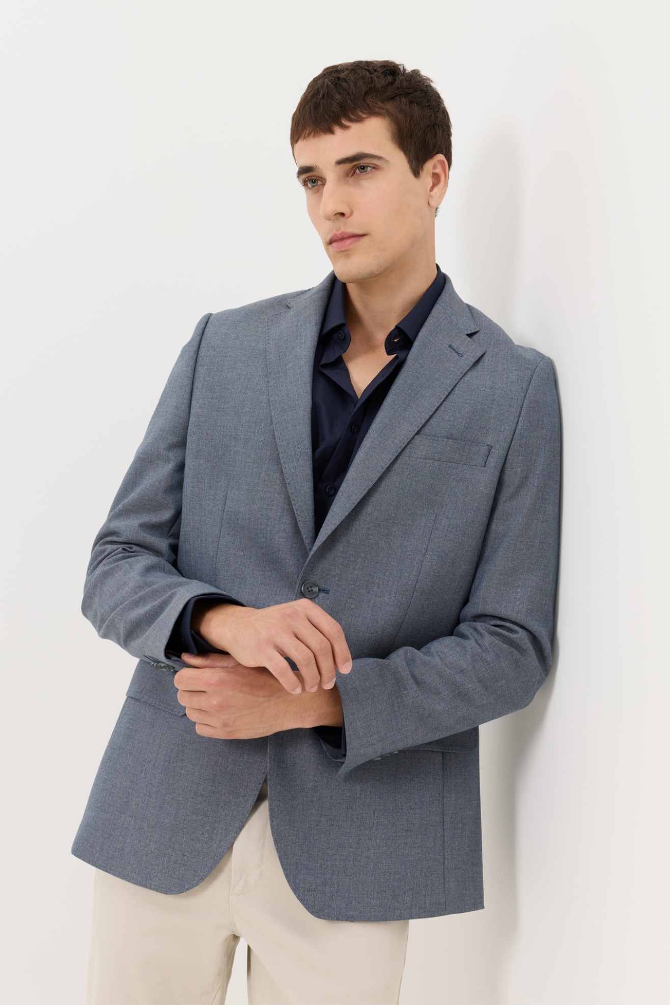 Blazer cl�ssico slim Fit