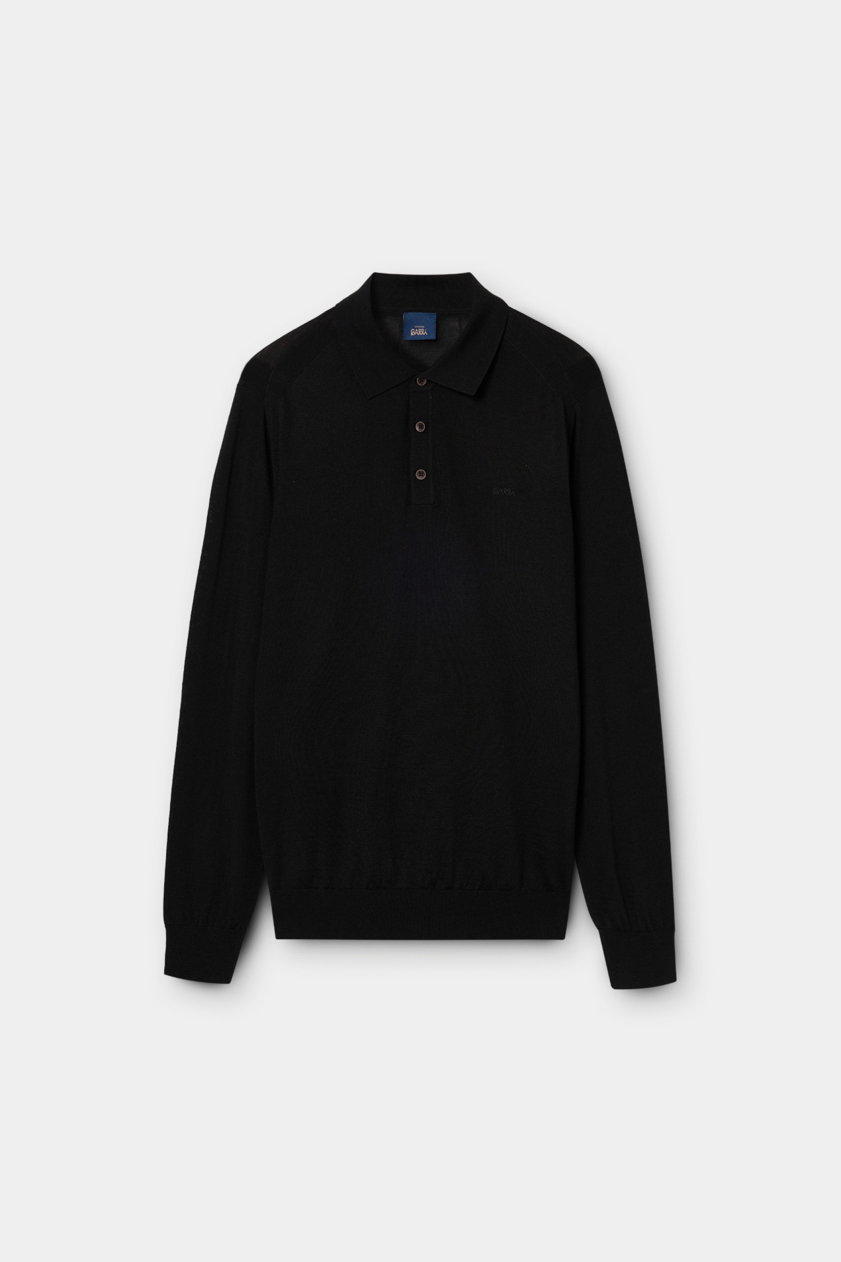 Polo de punto de lana merino