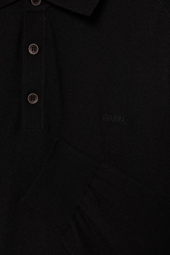 Polo regular fit em l�