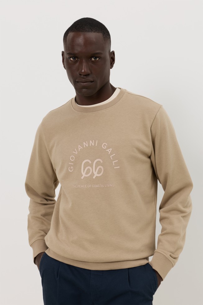 Sweatshirt em algodão Sweatshirt em algodão