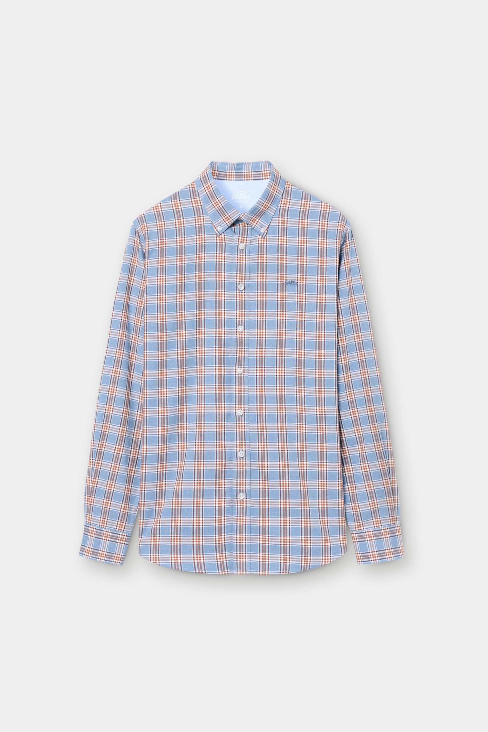 Camisa a cuadros de corte regular