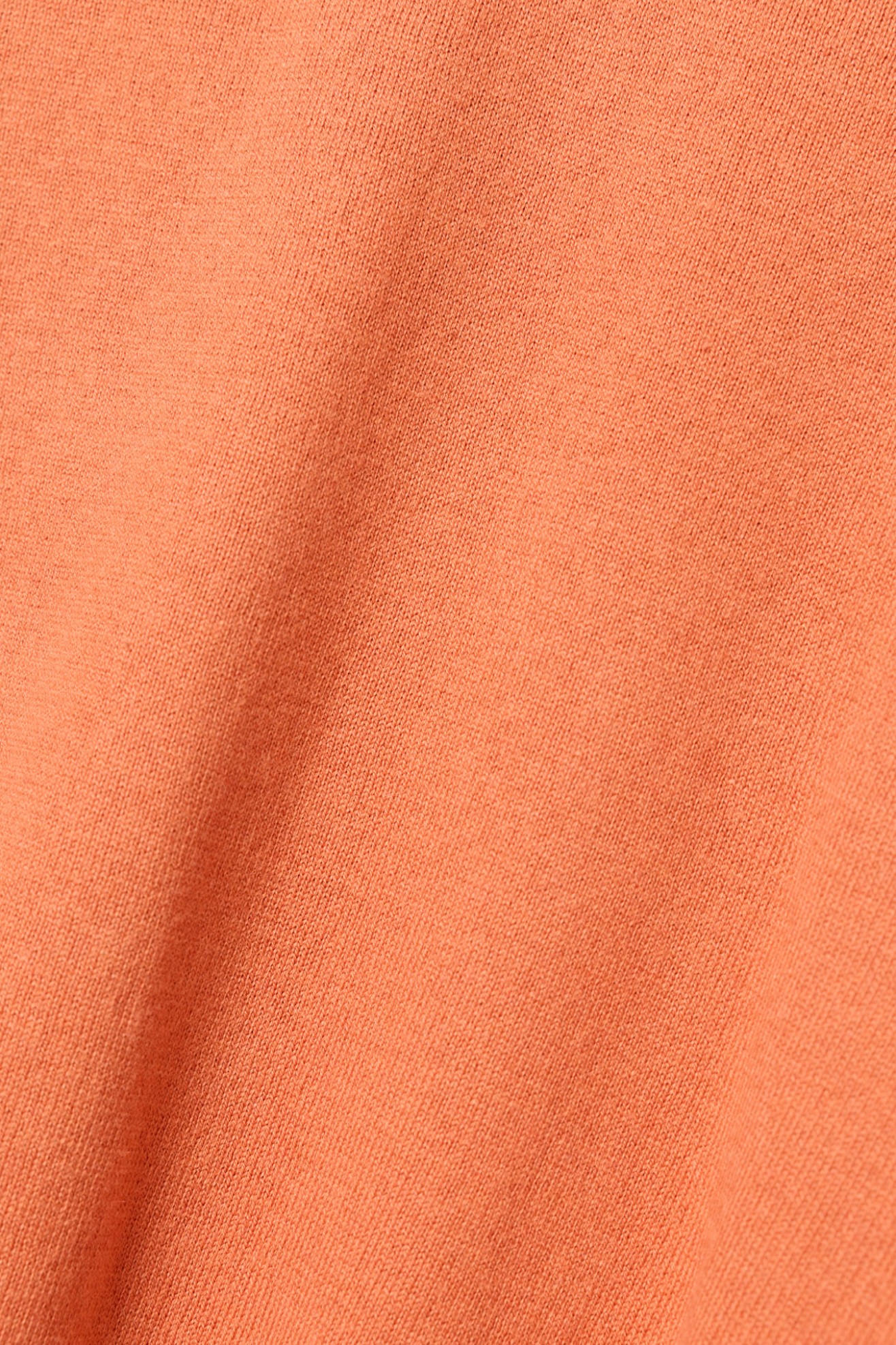 Camisola com decote em V laranja