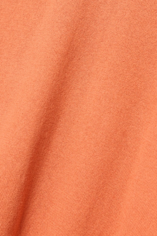 Jersey naranja con cuello en V Jersey naranja con cuello en V