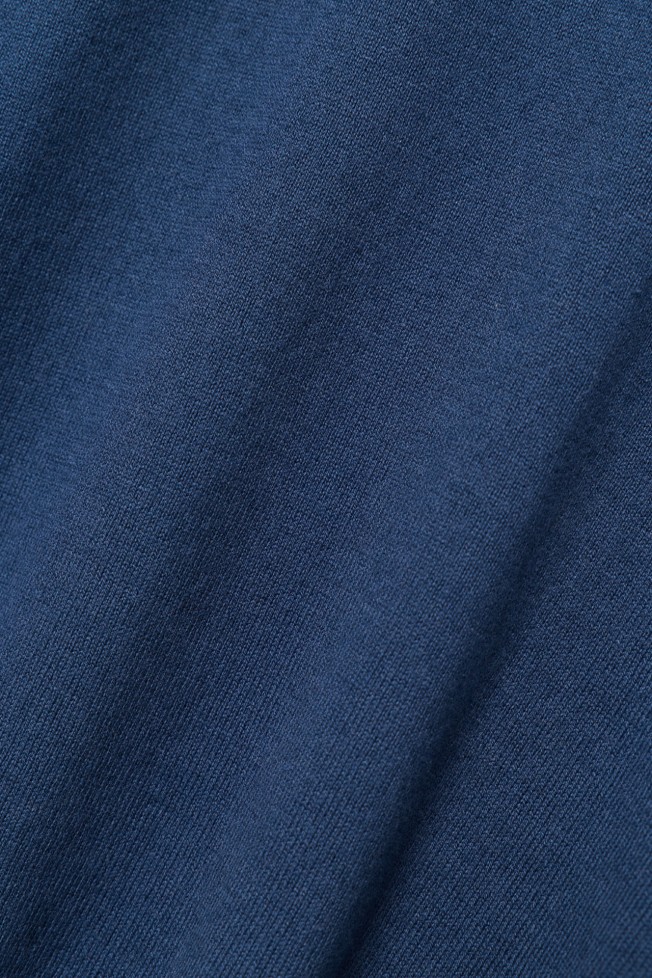 Camisola com decote em V azul-marinho Camisola com decote em V azul-marinho
