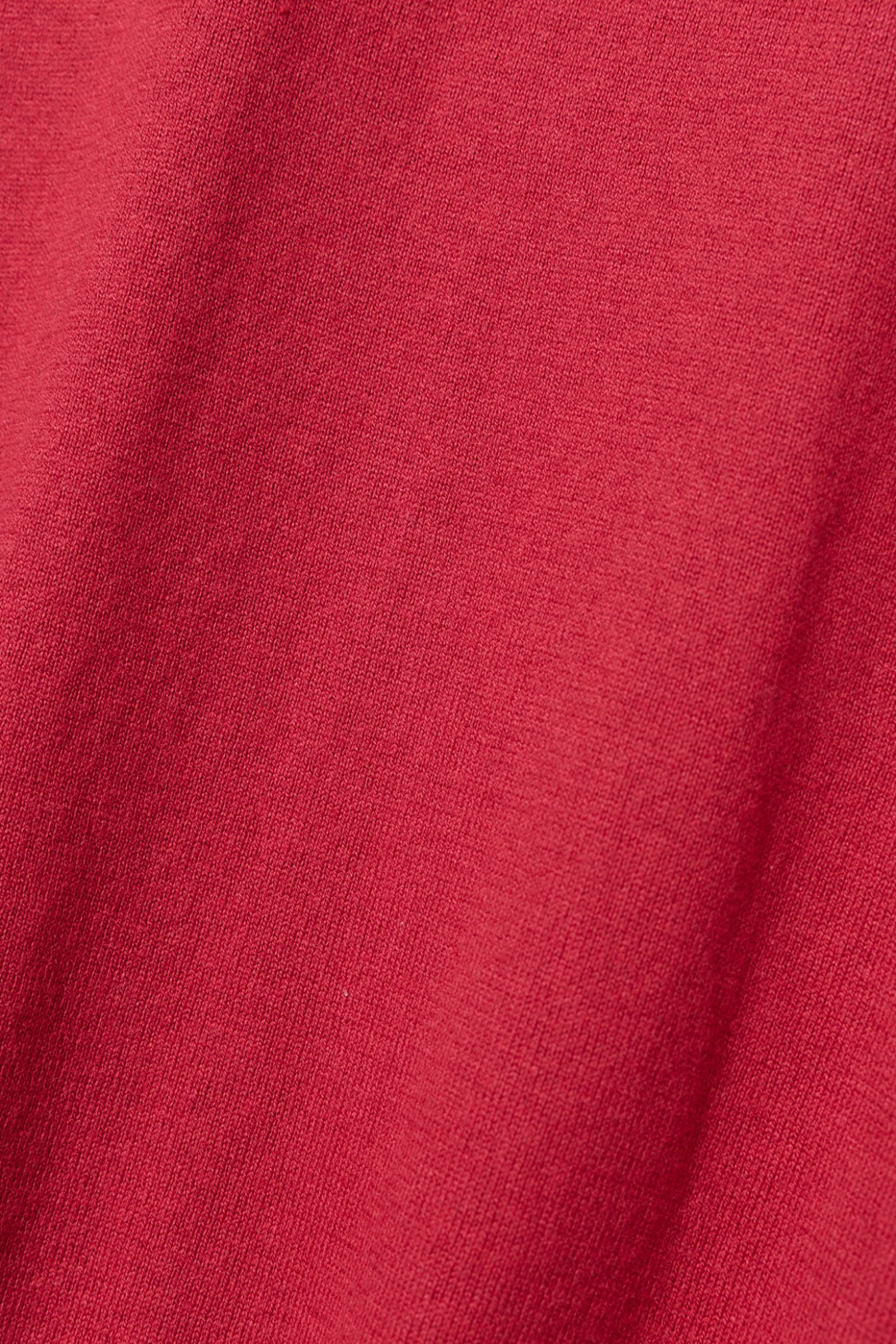 Camisola gola alta vermelha com fecho