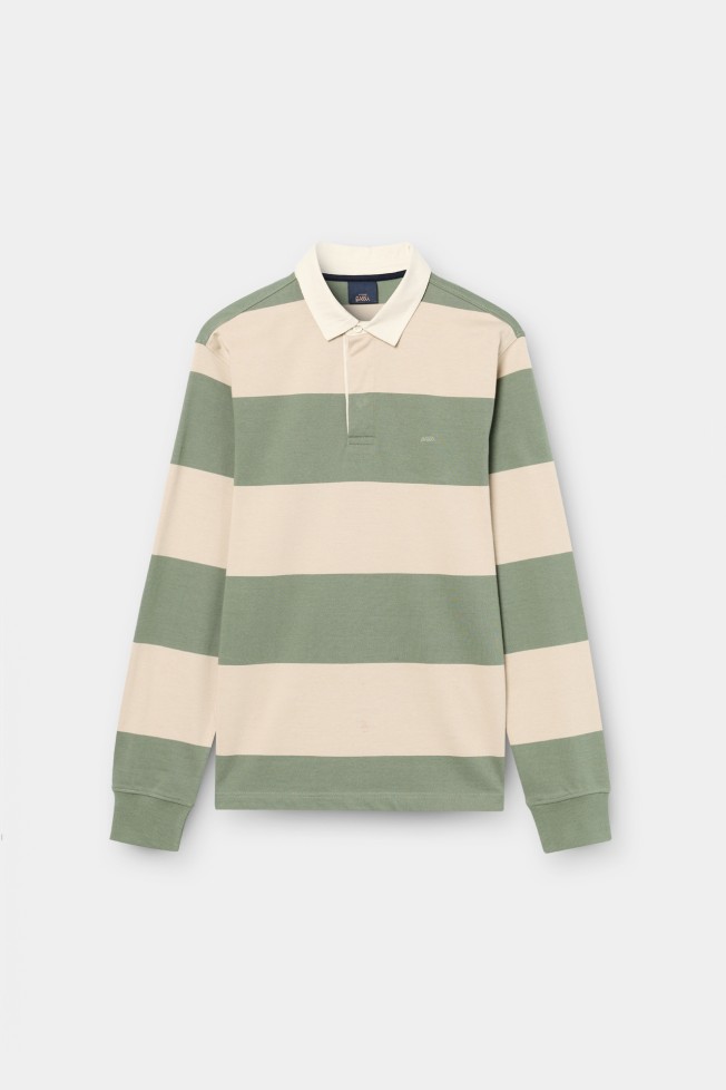 Polo rub� de algod�n