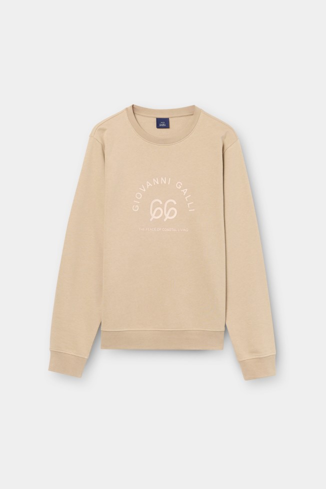 Sweatshirt em algodão Sweatshirt em algodão