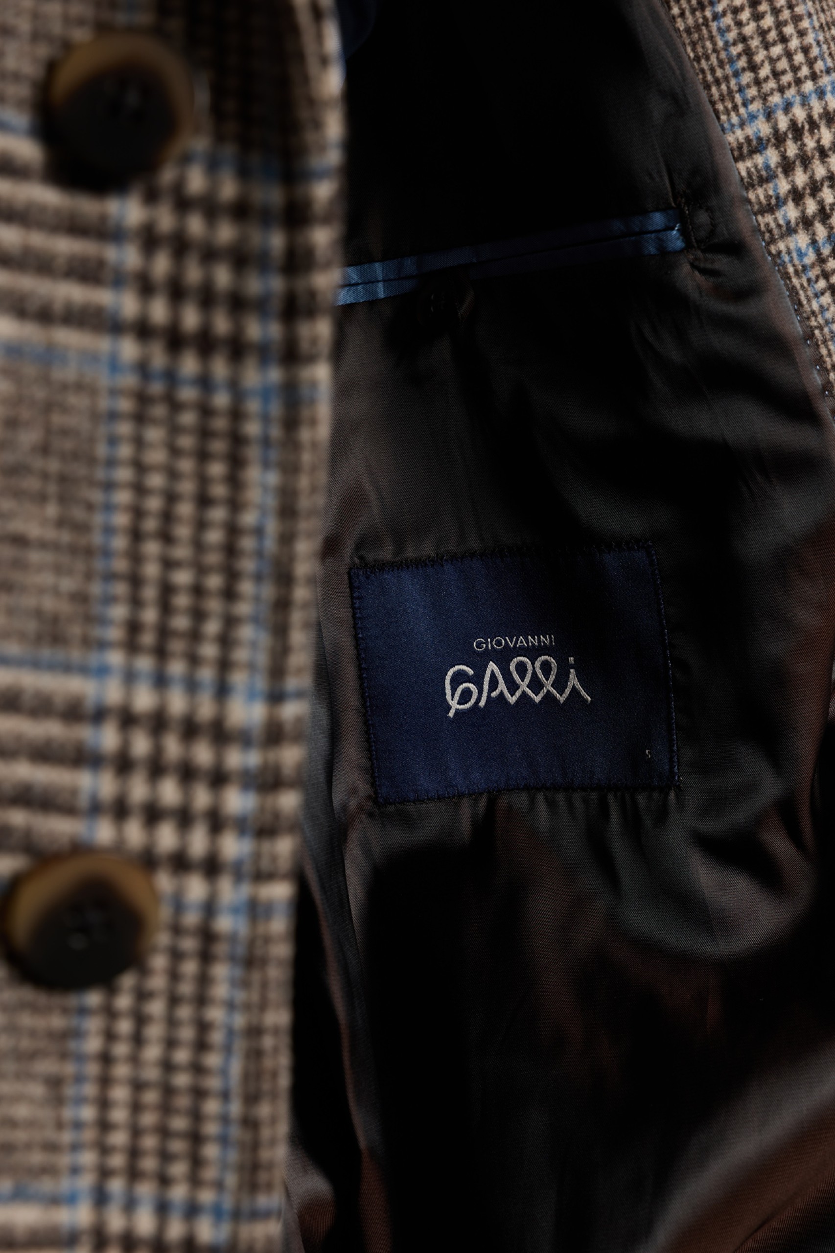 Sobretudo padrão xadrez