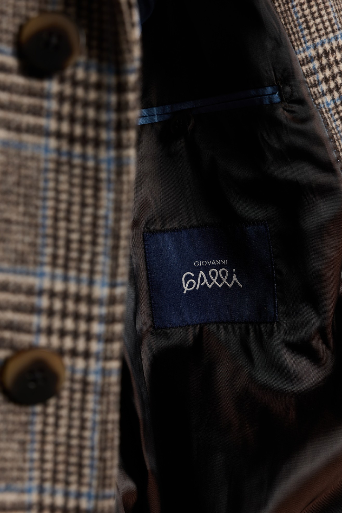 Sobretudo padrão xadrez