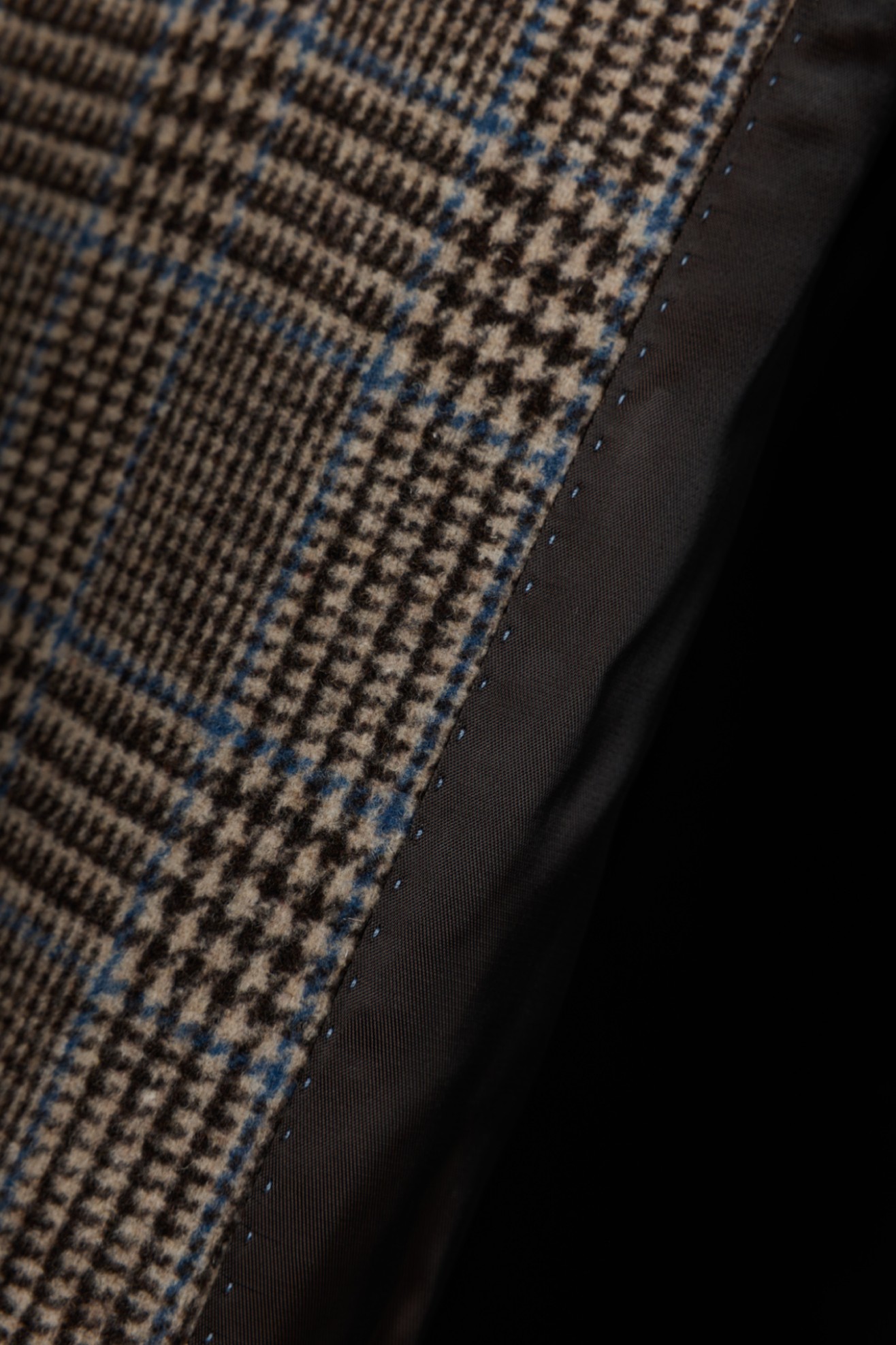 Sobretudo padrão xadrez