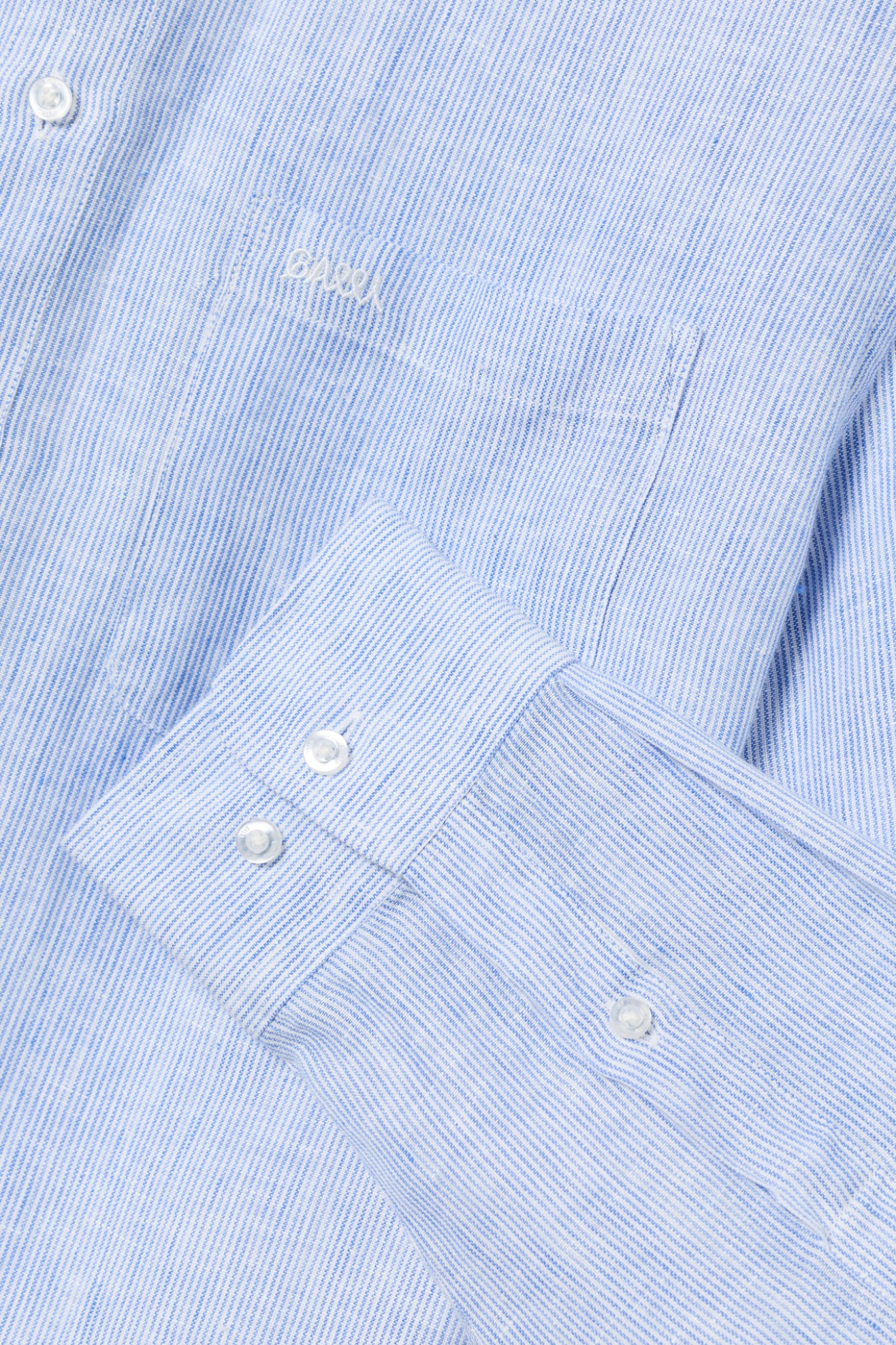 Camisa regular fit em linho